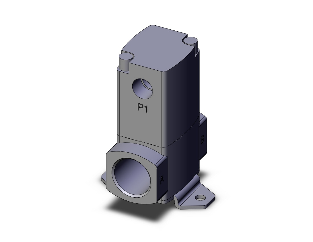 SMC VNB102A-N10A-B process valve, VNA/B/C/D 2-WAY MEDIA VALVE