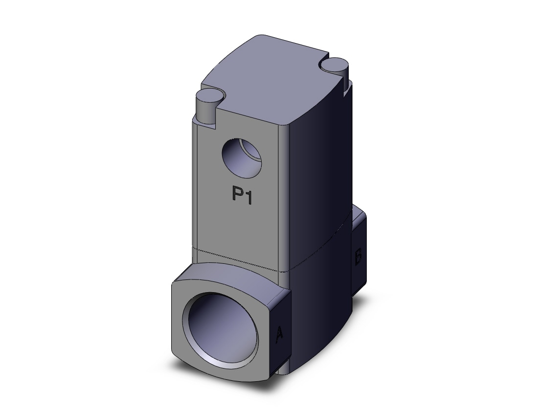 SMC VNB102AS-10A air piloted valve, 2 PORT PROCESS VALVE