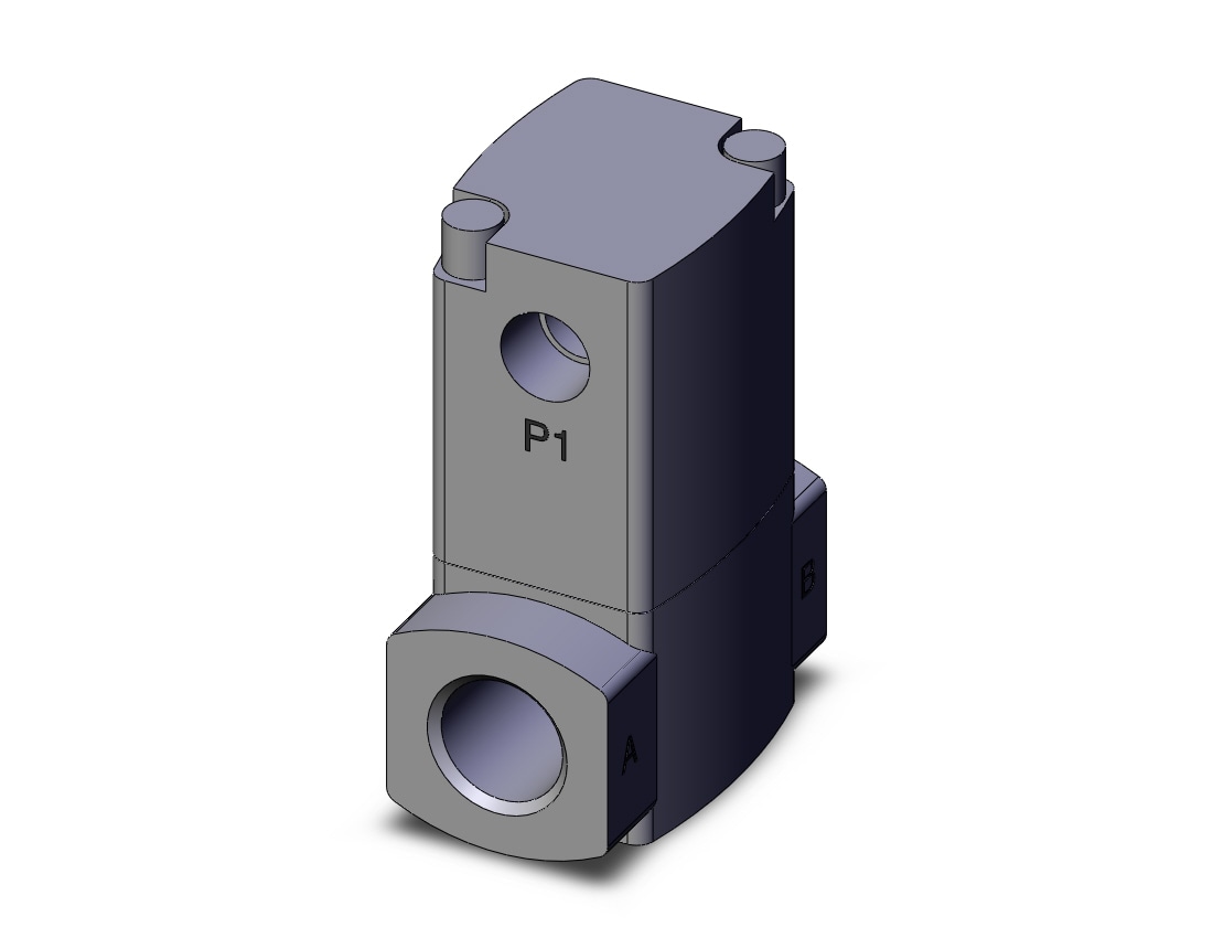 SMC VNB103BS-8A air piloted valve, 2 PORT PROCESS VALVE