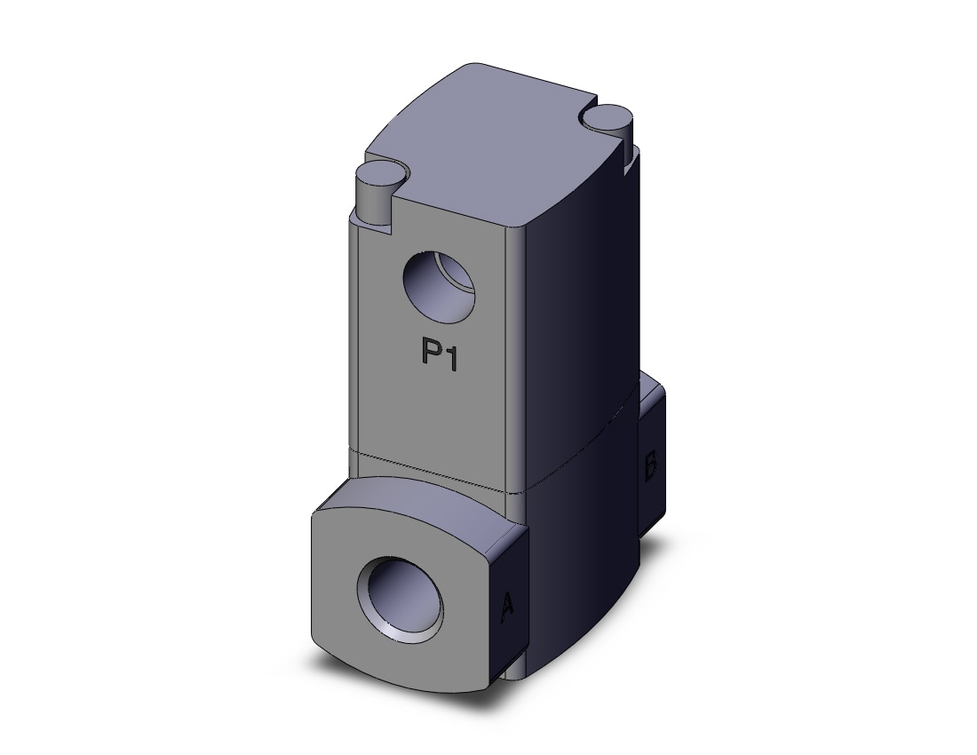 SMC VNB104A-F10A vna/b/c/d body pt 3/8, VNA/B/C/D 2-WAY MEDIA VALVE