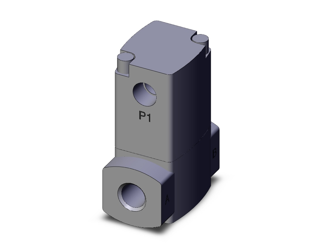 SMC VNB104AL-N8A-B vna/b/c/d body pt 1/4, VNA/B/C/D 2-WAY MEDIA VALVE