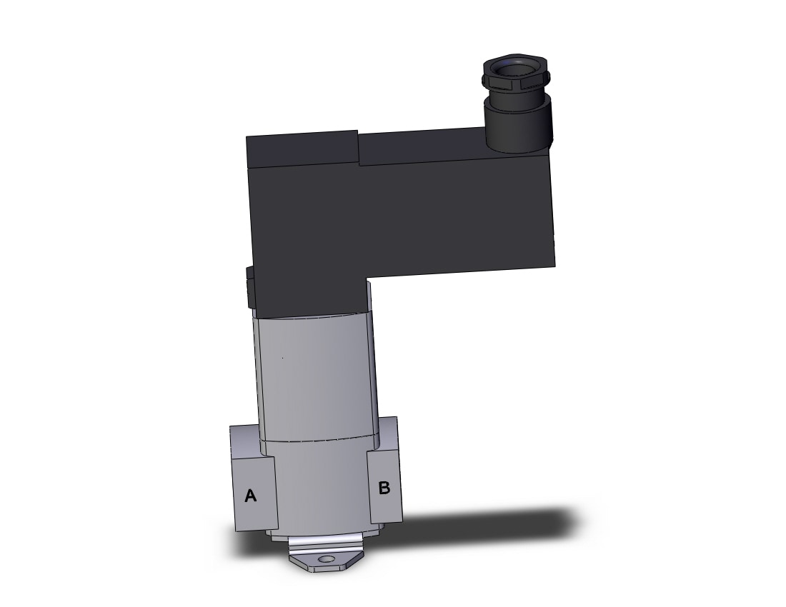 SMC VNB112A-6A-5DZ-B process valve, VNA/B/C/D 2-WAY MEDIA VALVE