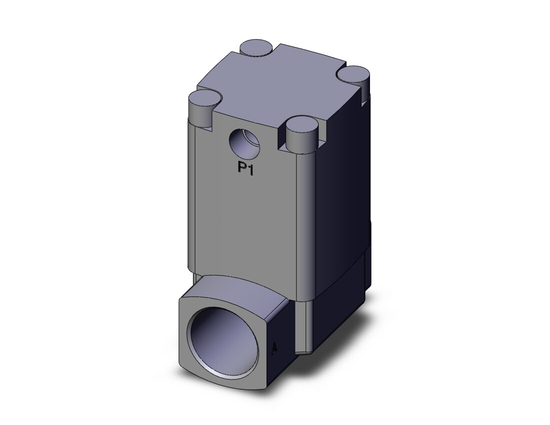 SMC VNB201ASV-N15A process valve, 2 PORT PROCESS VALVE