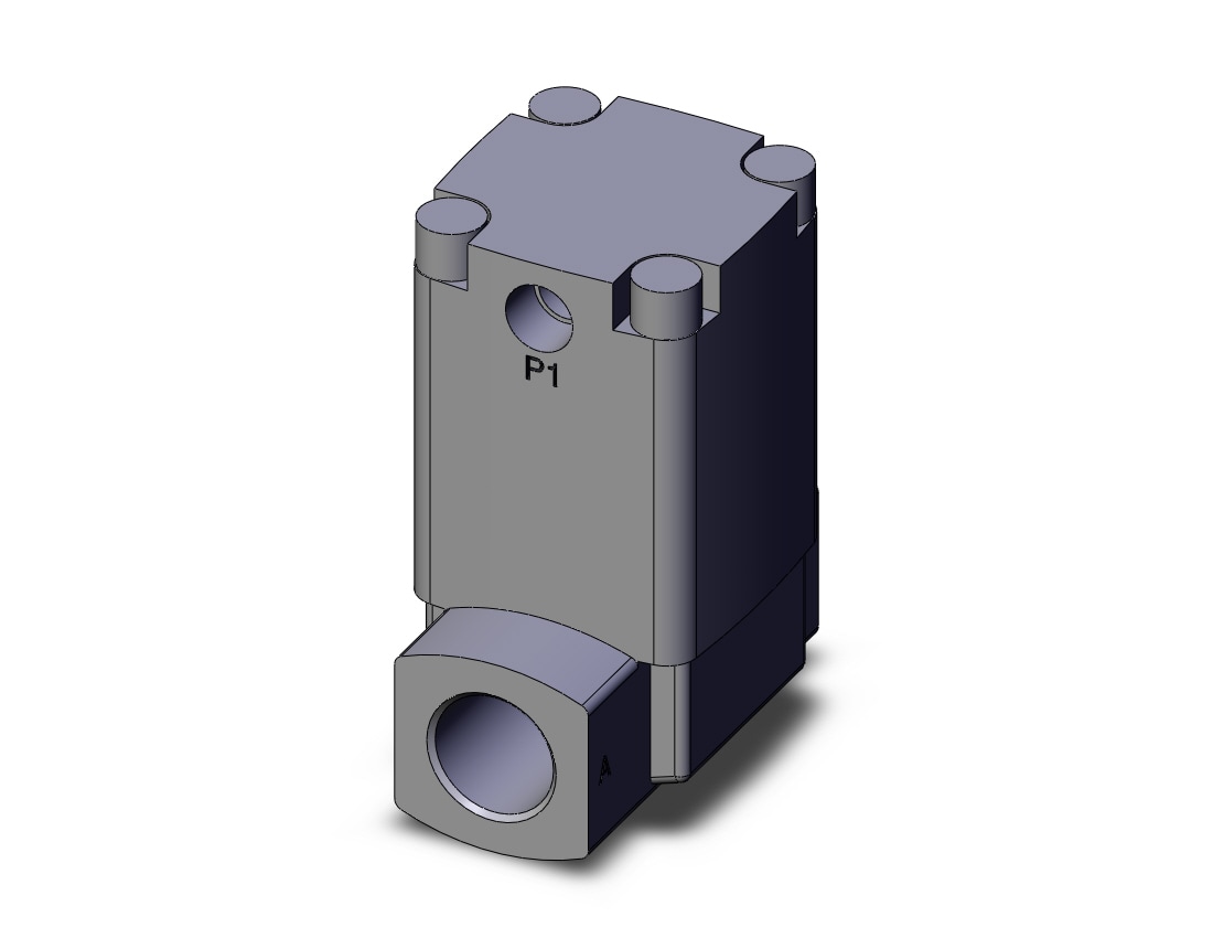 SMC VNB202A-N10A air piloted valve, 2 PORT PROCESS VALVE