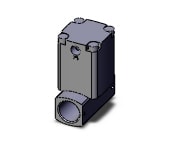 SMC VNB203BL-15A air piloted valve, 2 PORT PROCESS VALVE