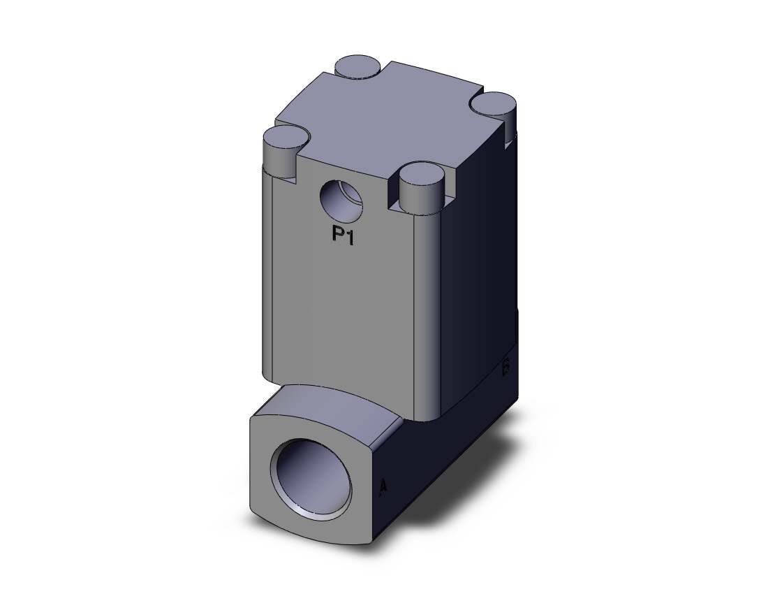 SMC VNB203BS-10A process valve, 2 PORT PROCESS VALVE