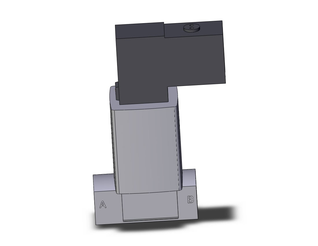 SMC VNB214A-T15A-5EZ externally piloted valve, 2 PORT PROCESS VALVE