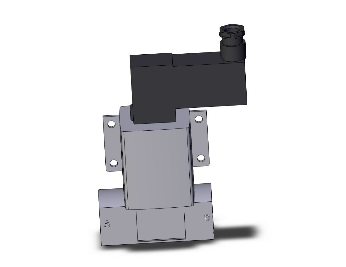 SMC VNB312B-20A-5DZ-B process valve, VNA/B/C/D 2-WAY MEDIA VALVE