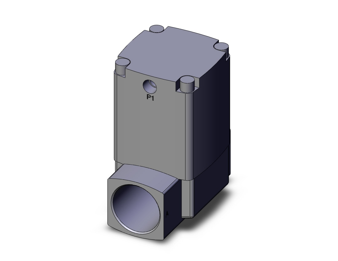 SMC VNB401A-T25A process valve, 2 PORT PROCESS VALVE