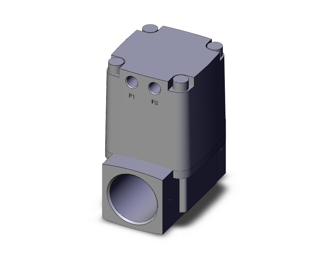 SMC VNB501A-F32A process valve, VNA/B/C/D 2-WAY MEDIA VALVE