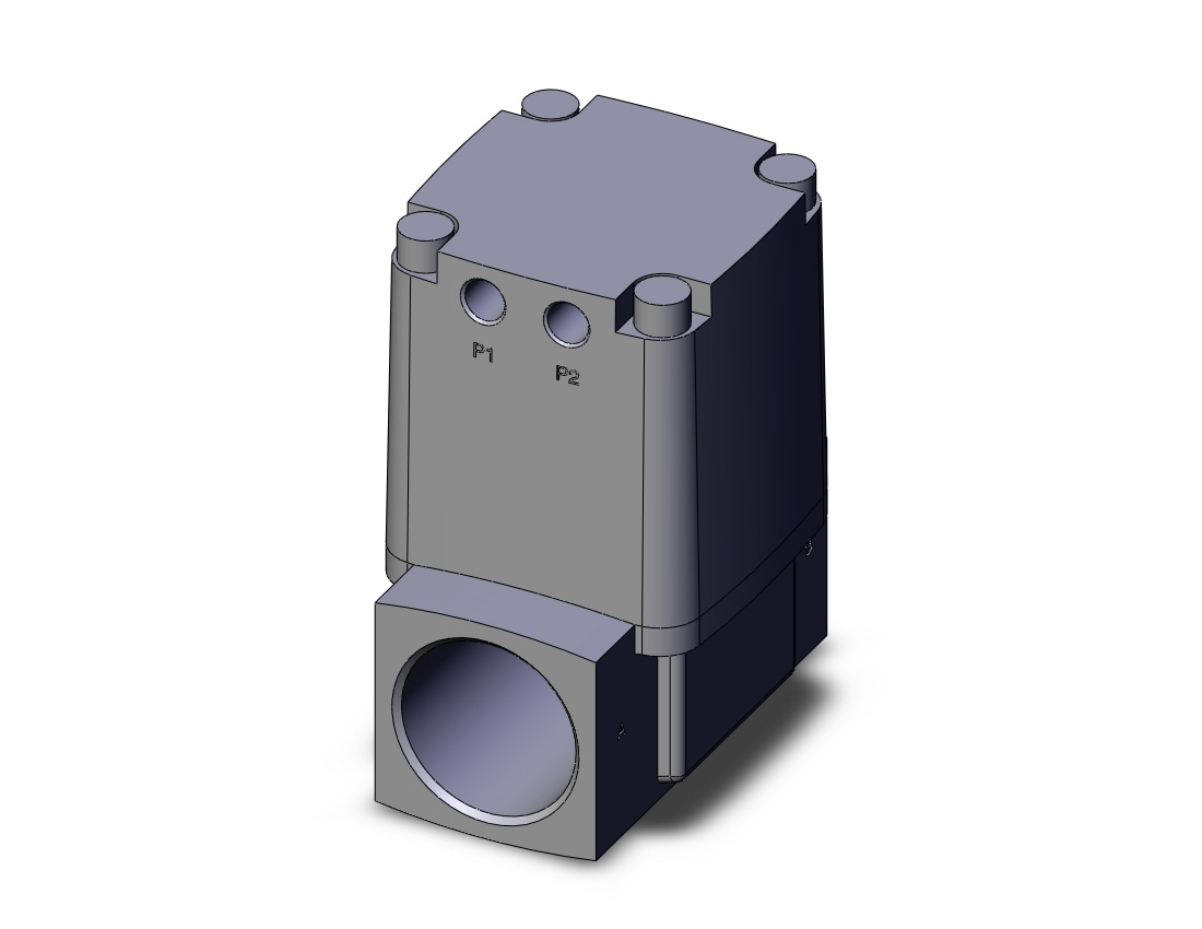 SMC VNB504AS-32A air piloted valve, 2 PORT PROCESS VALVE