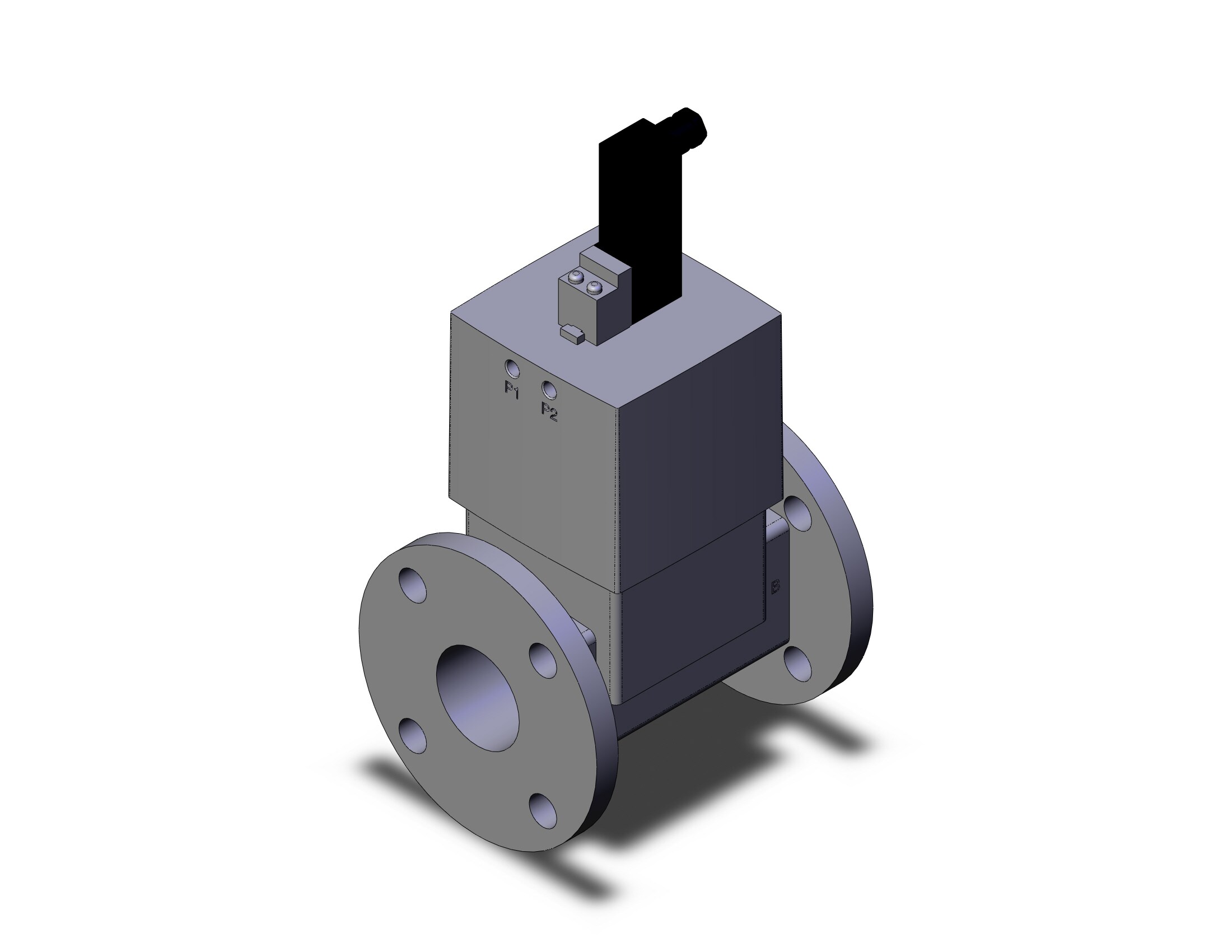 SMC VNB711A-50F-5DZ process valve, 2 PORT PROCESS VALVE