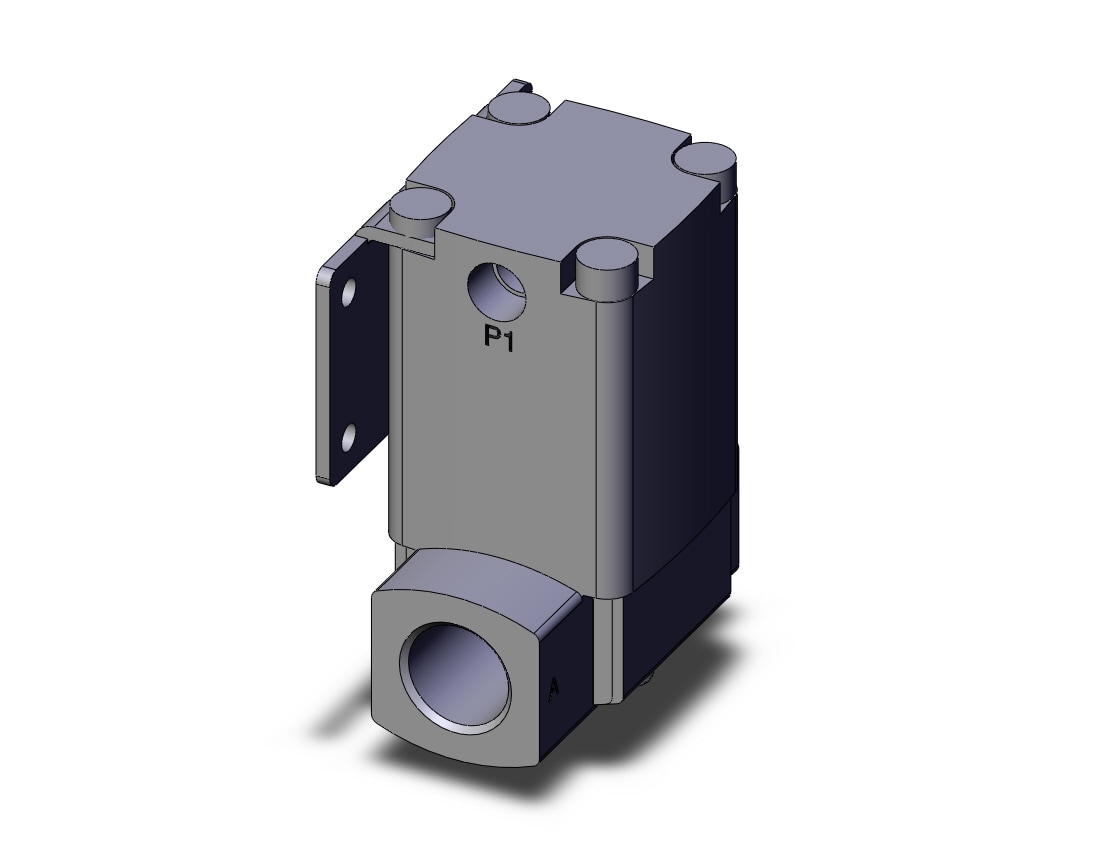 SMC VND202DS-N10A-B air piloted valve, 2 PORT PROCESS VALVE