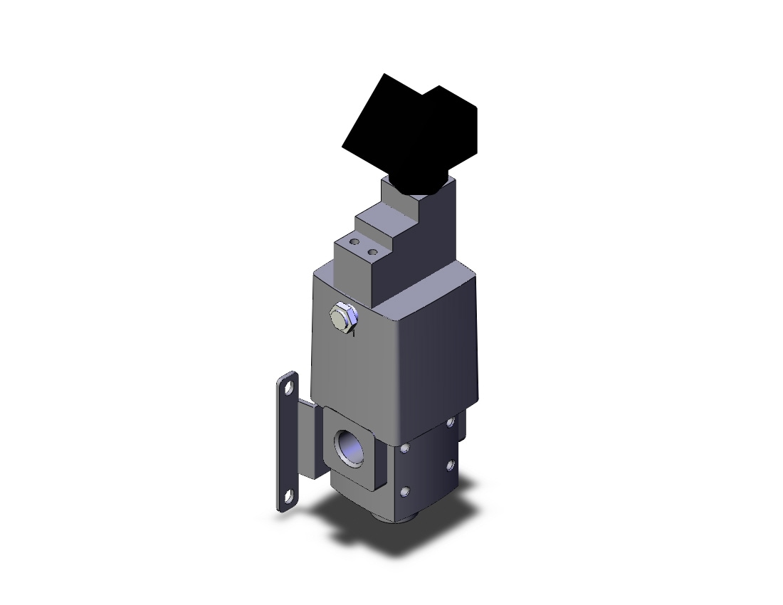 SMC VNH111A-10A-5DZ-B-Q coolant valve, VNA/B/C/D 2-WAY MEDIA VALVE