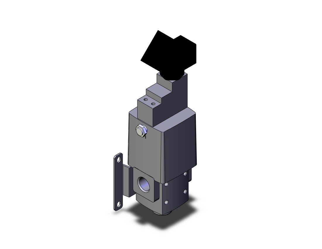 SMC VNH111B-10A-5DZ-B high pressure coolant valve, 2 PORT PROCESS VALVE