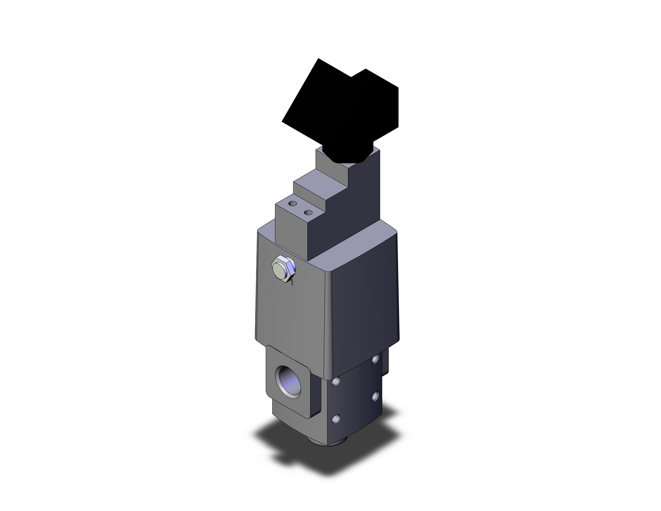 SMC VNH111B-10A-5DZ high pressure coolant valve, 2 PORT PROCESS VALVE