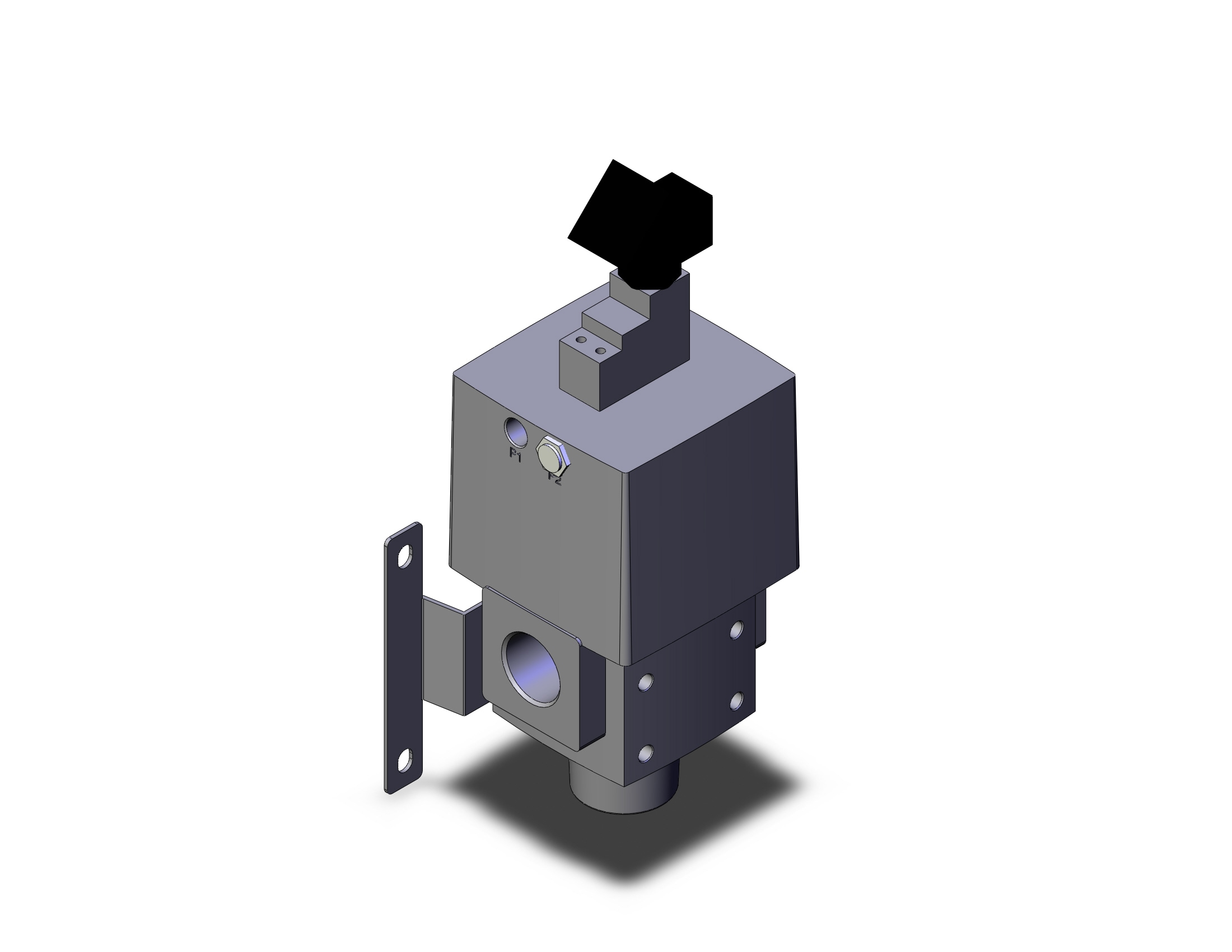 SMC VNH413A-25A-5DZ-B-Q coolant valve, VNA/B/C/D 2-WAY MEDIA VALVE