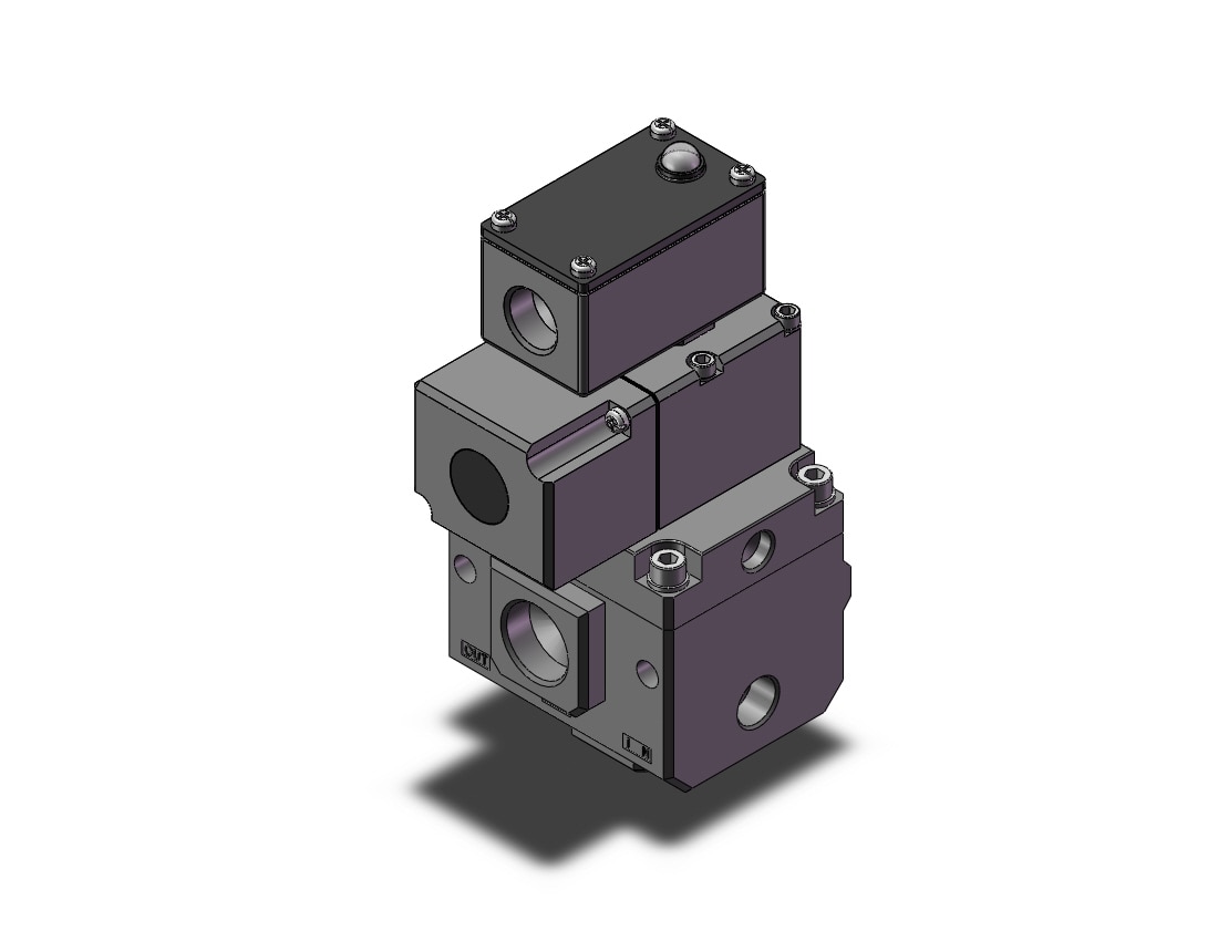 SMC VP3145-031TLB1 valve, sol, 3 PORT AIR-PILOTED VALVE