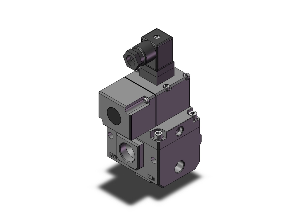 SMC VP3145-033DLB1 vp3/5/7 body pt 3/8, VP3/5/7 SOL VALVE 3-PORT