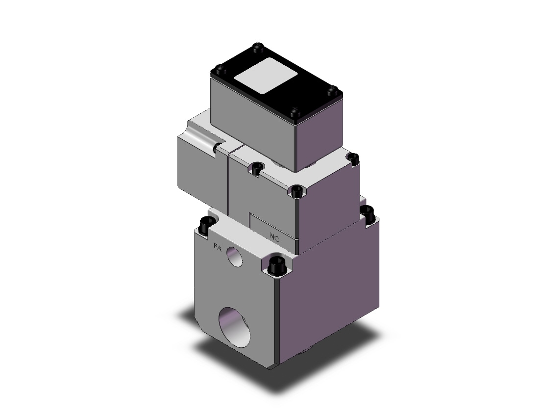 SMC VP3145-063TZB1-X81 valve, sol, 3 PORT AIR-PILOTED VALVE