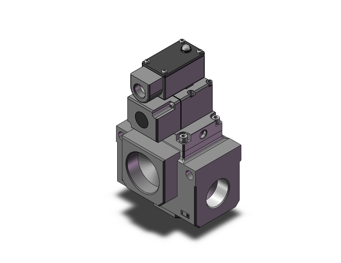 SMC VP3185-123TZA1-N valve, sol, 3 PORT AIR-PILOTED VALVE