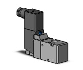 SMC VP342-5DZE1-02TA valve, sol, VP3/5/7 SOL VALVE 3-PORT***