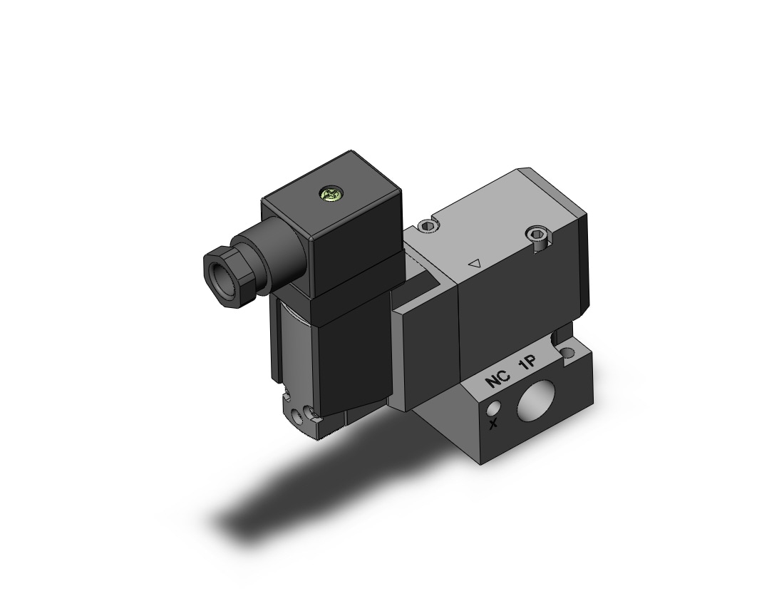 SMC VP344-1T1-02A valve, sol, VP3/5/7 SOL VALVE 3-PORT***