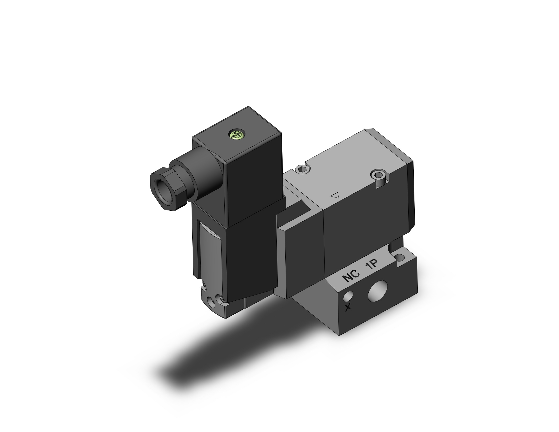 SMC VP344-5DZD1-01A valve, sol, VP3/5/7 SOL VALVE 3-PORT***