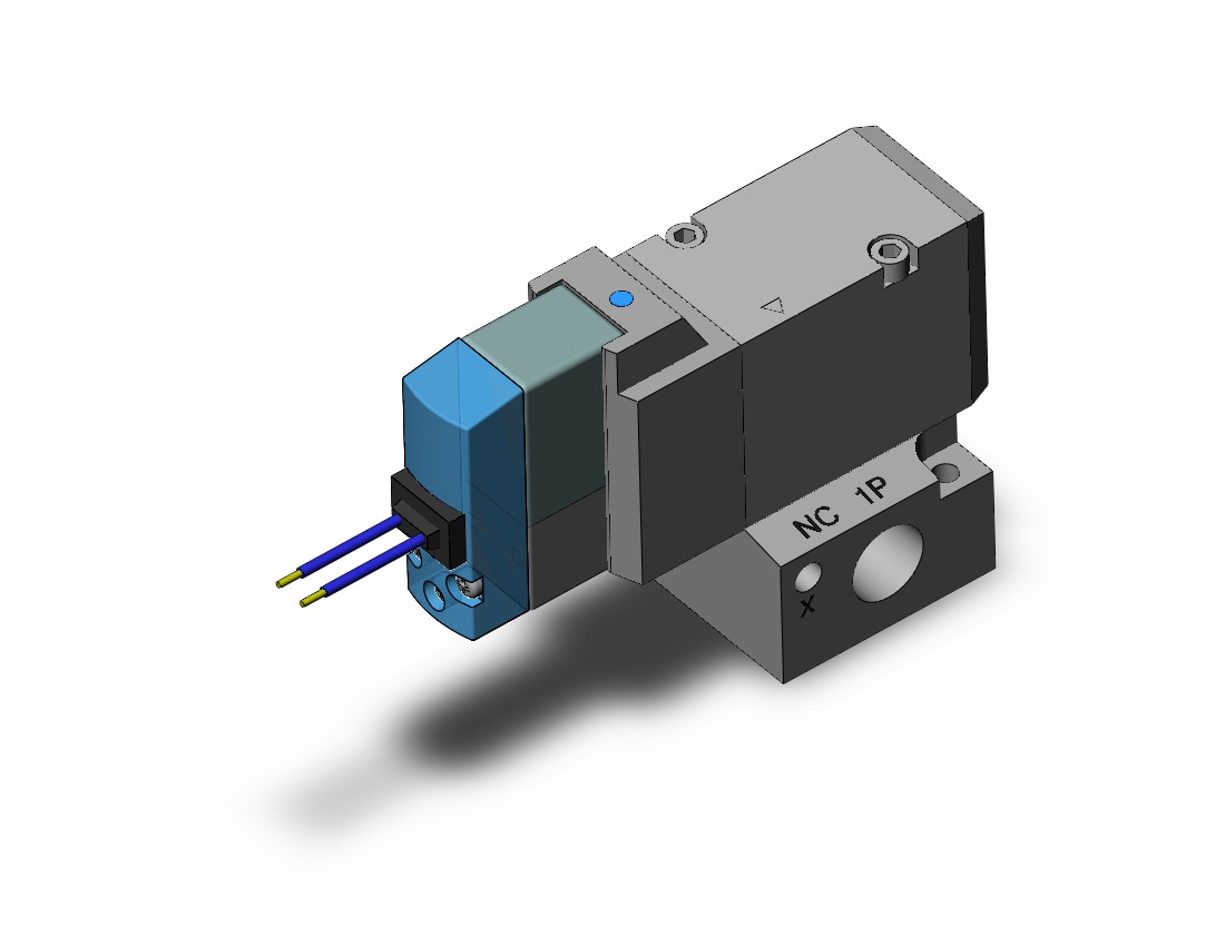 SMC VP344-5GZ1-02NA valve, sol, VP3/5/7 SOL VALVE 3-PORT***