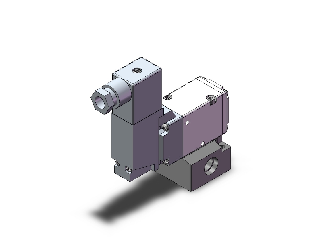 SMC VP344Y-5DZ1-02NA 3 port poppet type valve, 3 PORT SOLENOID VALVE