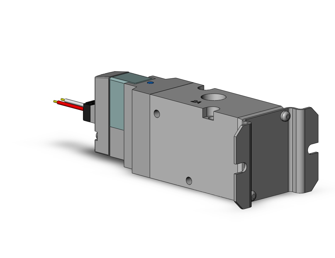 SMC VP542-5L1-02A-F valve sol, 3 PORT AIR-PILOTED VALVE