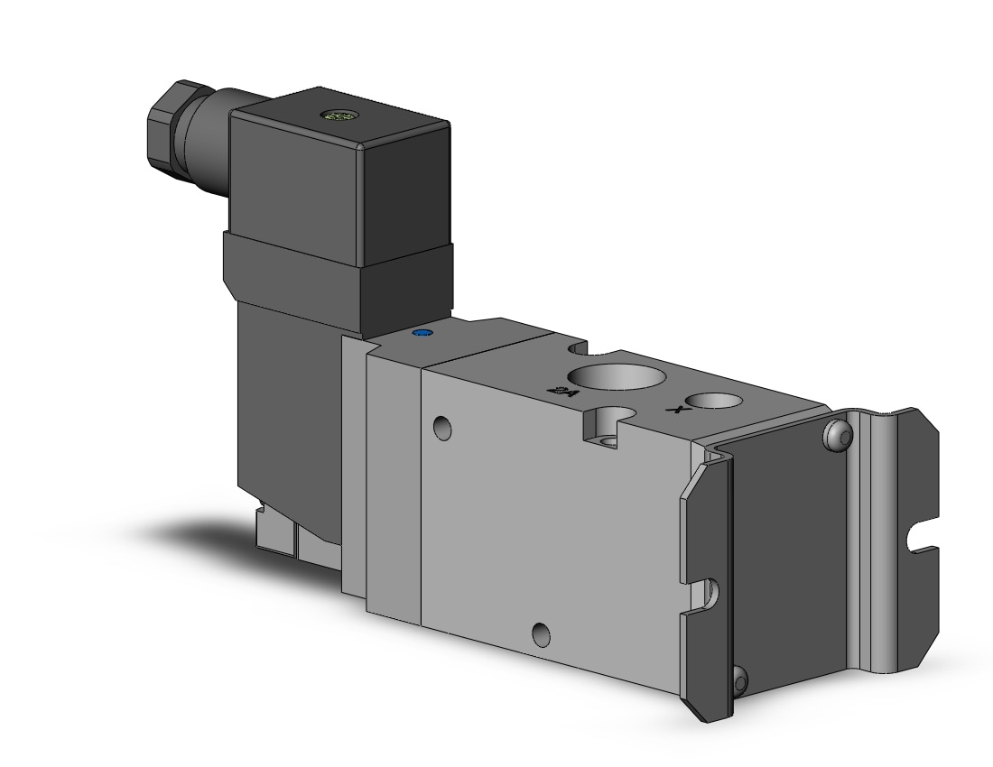 SMC VP542R-5TZ1-03NB-F valve, sol, VP3/5/7 SOL VALVE 3-PORT