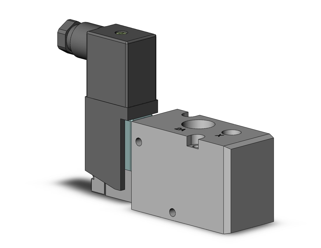 SMC VP542RT-5DZ1-03NA vp3/5/7 body pt 3/8 npt, VP3/5/7 SOL VALVE 3-PORT