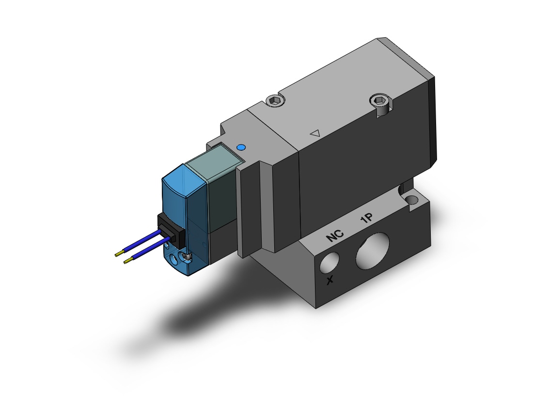 SMC VP544-5GZ1-03NA valve, sol, VP3/5/7 SOL VALVE 3-PORT