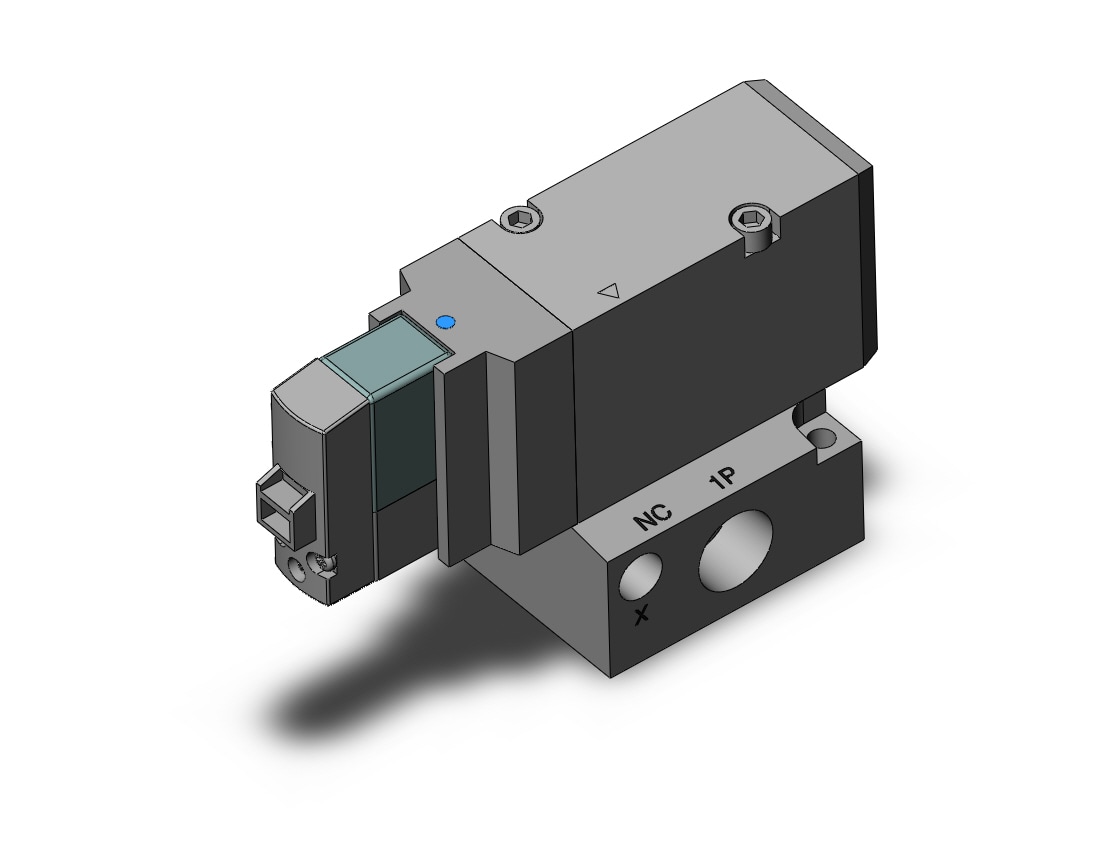 SMC VP544-5LOU1-03NA valve, sol, 3 PORT SOLENOID VALVE