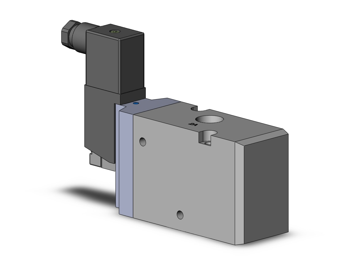 SMC VP742-3DZ1-03A valve, sol, VP3/5/7 SOL VALVE 3-PORT