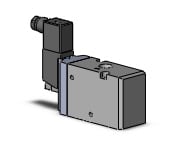 SMC VP742-3DZ1-03TA vp3/5/7 body pt 3/8, VP3/5/7 SOL VALVE 3-PORT