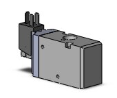 SMC VP742-5DOR1-04NA valve, sol, 3 PORT SOLENOID VALVE