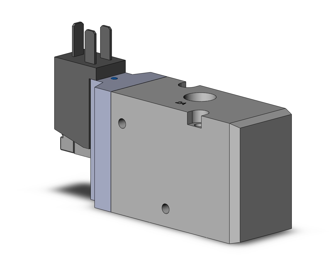 SMC VP742K-5DO1-03FA valve, sol, VP3/5/7 SOL VALVE 3-PORT