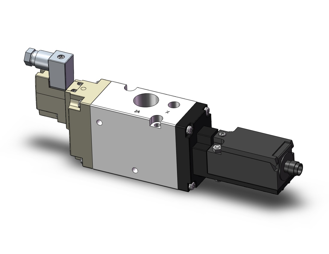 SMC VP742R-5DZ1-04-M-X536 valve, sol, VP3/5/7 SOL VALVE 3-PORT