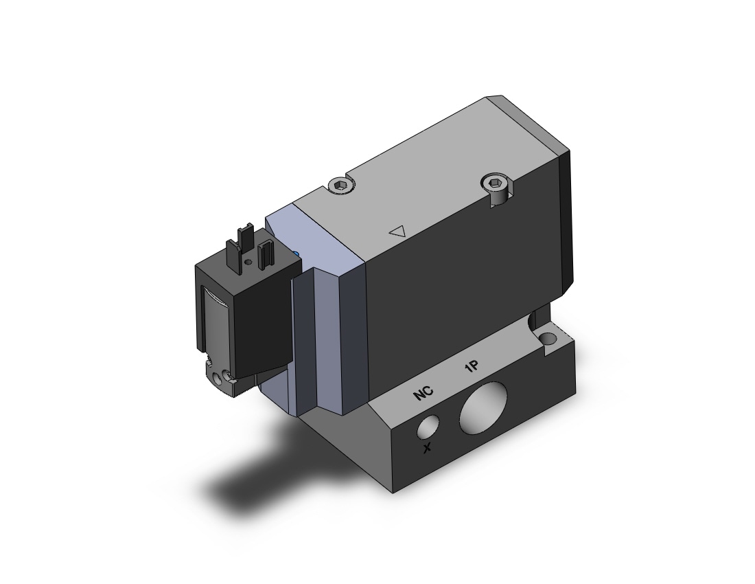 SMC VP744-5D1-04A valve, sol, VP3/5/7 SOL VALVE 3-PORT