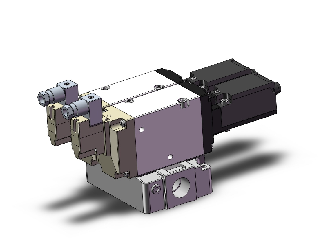 SMC VP744-5DZ1-04-M-X538 valve, sol, VP3/5/7 SOL VALVE 3-PORT