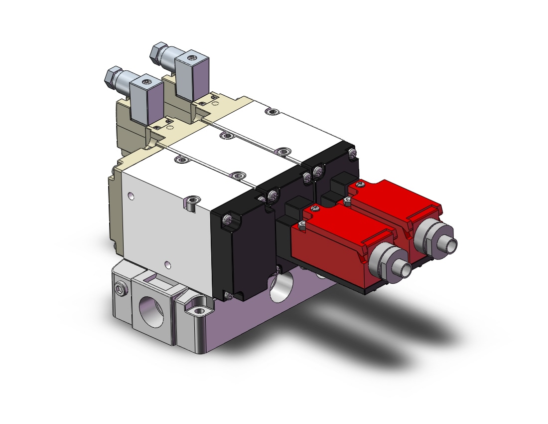 SMC VP744-5DZ1-04N-S1-X555 valve, sol, VP3/5/7 SOL VALVE 3-PORT