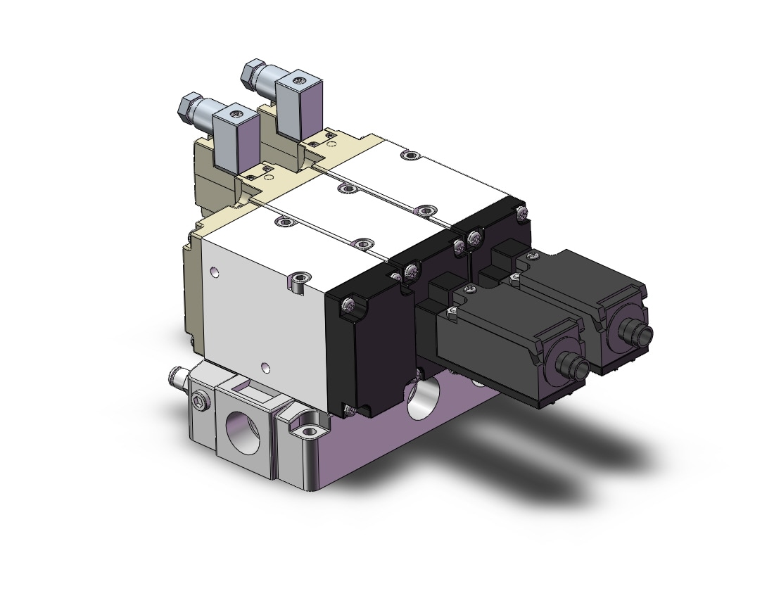 SMC VP744R-5DZ1-04N-MB-X555 valve, sol, 3 PORT SOLENOID VALVE