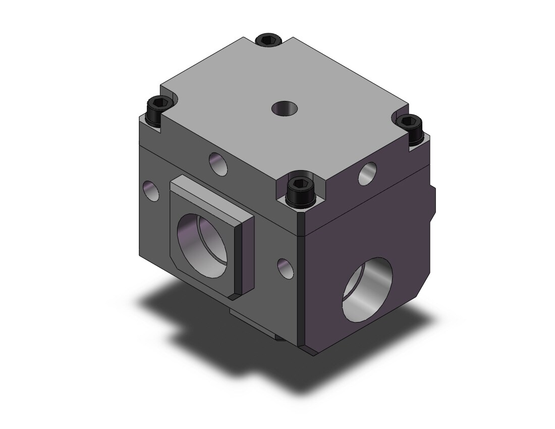 SMC VPA3145V-06-T valve, air, 3 PORT AIR-PILOTED VALVE