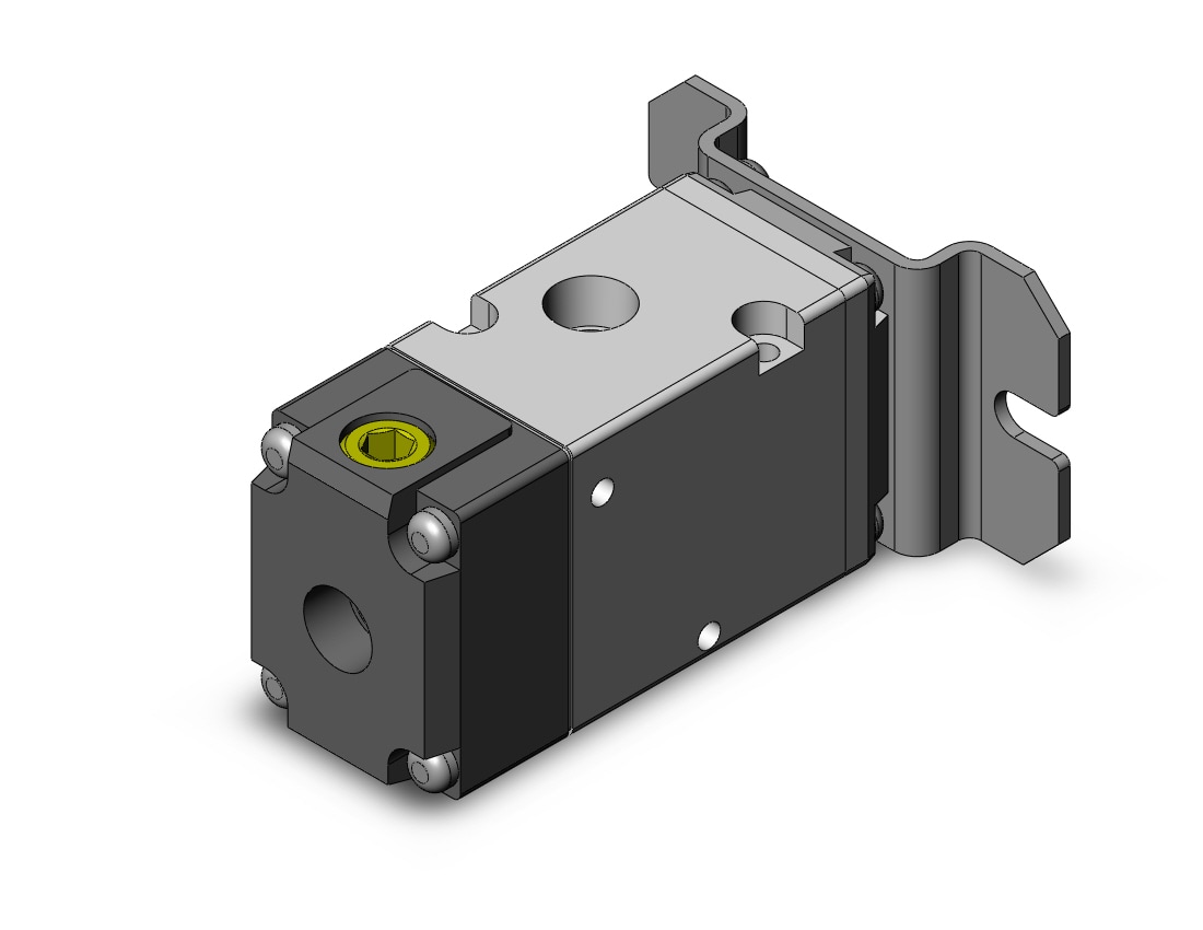 SMC VPA342V-1-01A-F valve, air pilot, VP3/5/7 SOL VALVE 3-PORT***