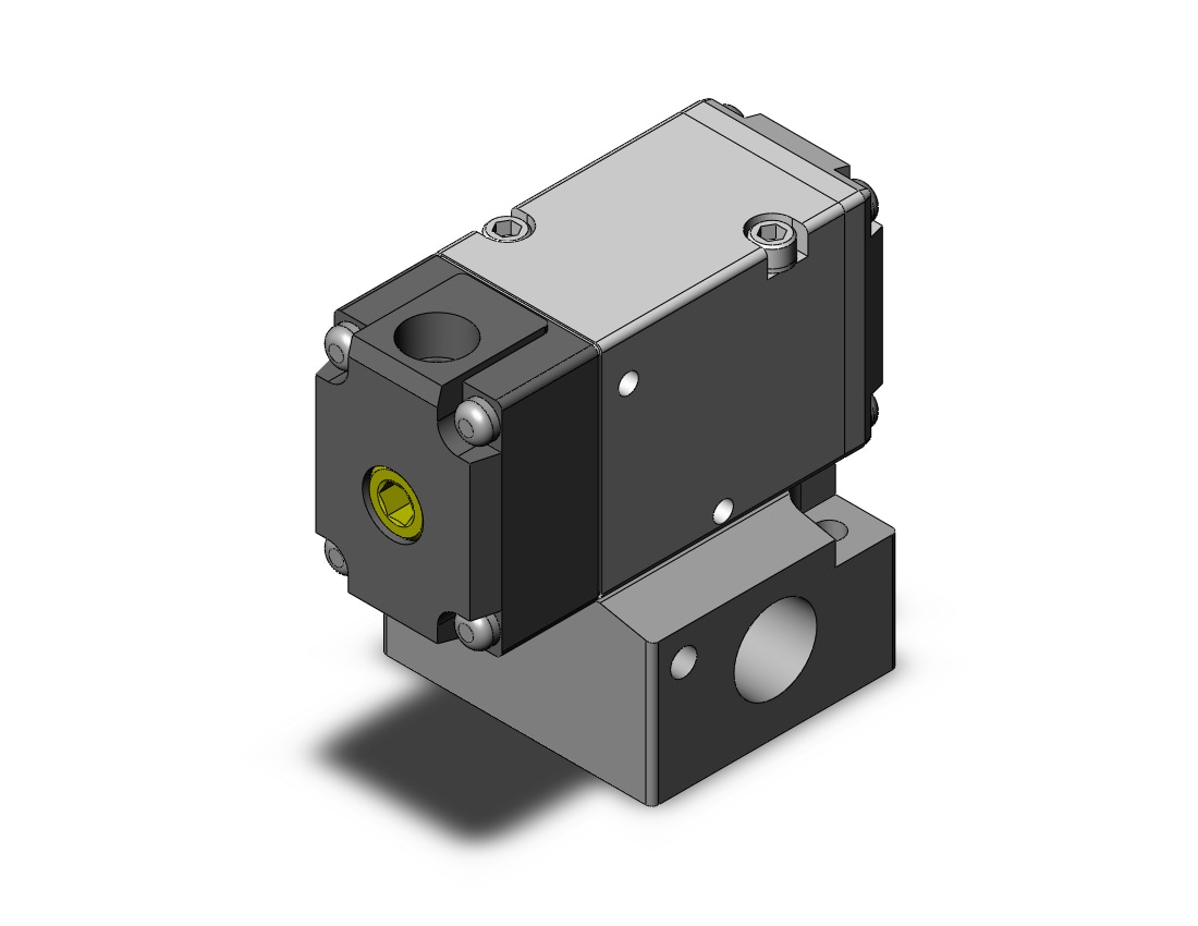 SMC VPA344-1-02B valve, air pilot, VP3/5/7 SOL VALVE 3-PORT***