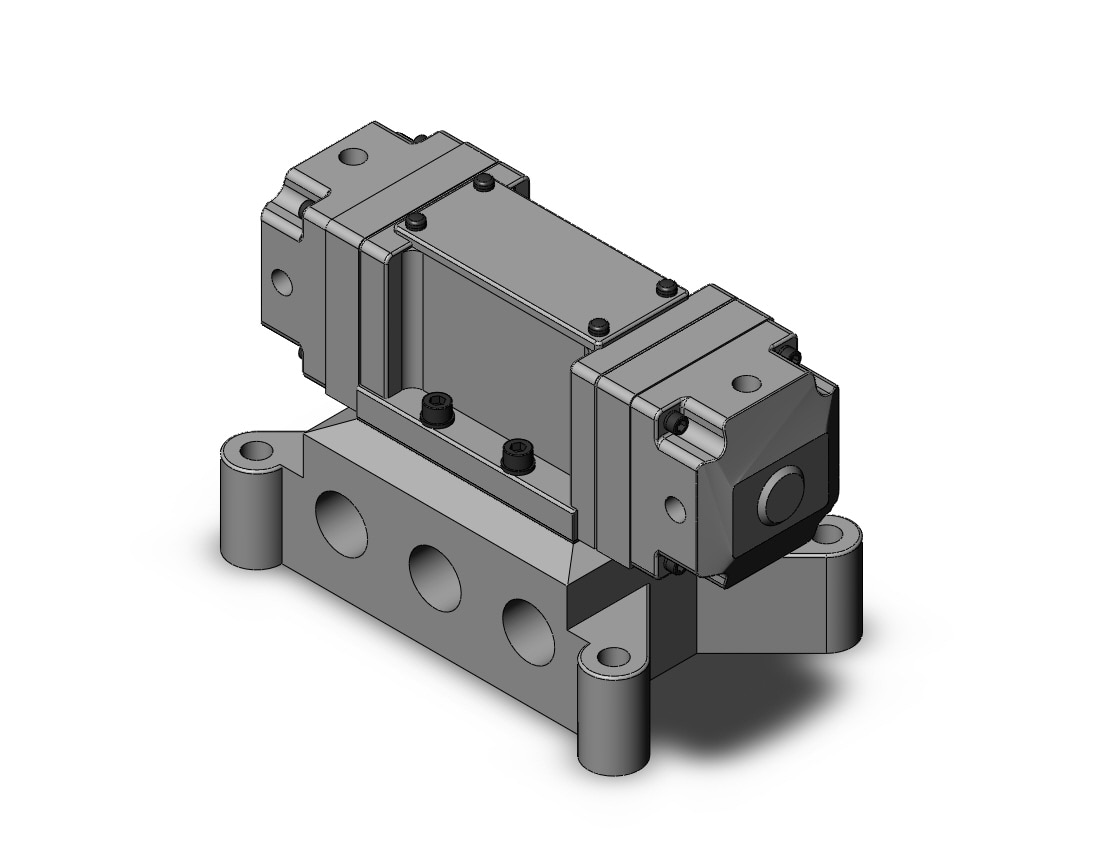 SMC VPA4350-06-F valve, air pilot, VP4 SOL VALVE 4/5 PORT