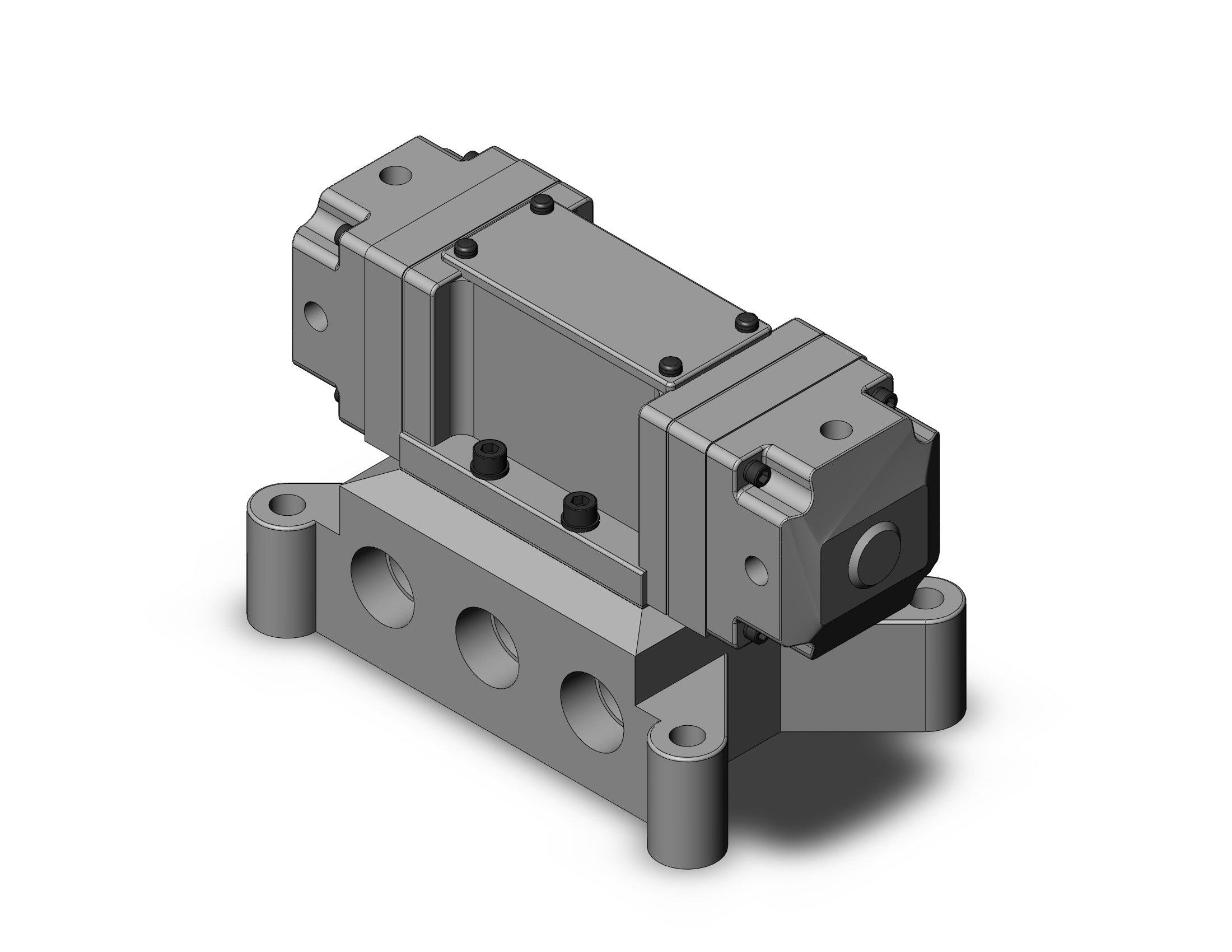 SMC VPA4350-06-T vp4 base mt 3/4, VP4 SOL VALVE 4/5 PORT