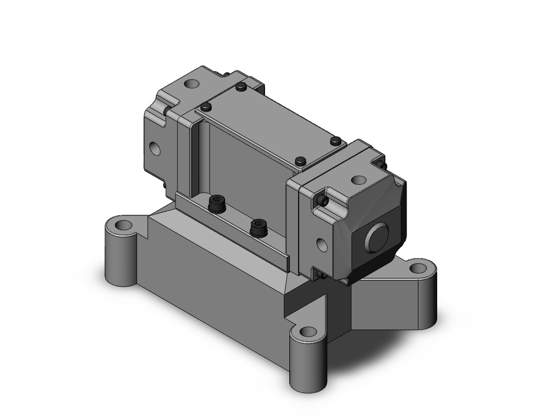 SMC VPA4451-06-N valve, air pilot, 4/5 PORT AIR-PILOTED VALVE